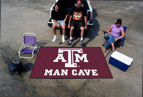 Texas A&M University Aggies Man Cave Ulti-Mat Rug - Click Image to Close