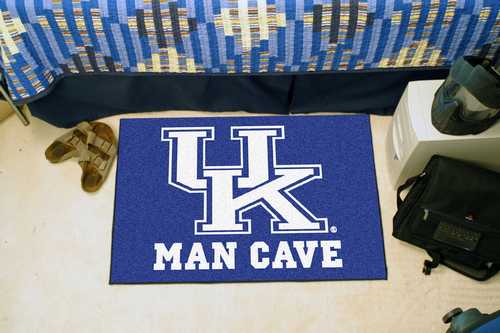 University of Kentucky Wildcats Man Cave Starter Rug - Click Image to Close