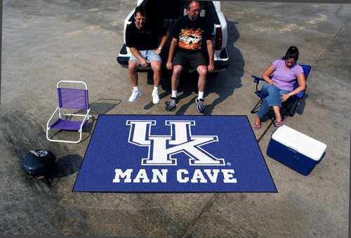 University of Kentucky Wildcats Man Cave Ulti-Mat Rug - Click Image to Close