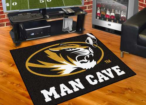 University of Missouri Tigers All-Star Man Cave Rug - Click Image to Close