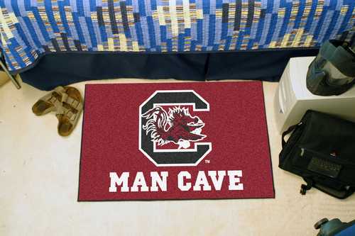 University of South Carolina Gamecocks Man Cave Starter Rug - Click Image to Close