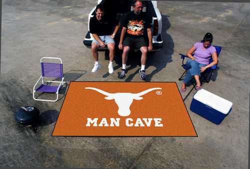 University of Texas Longhorns Man Cave Ulti-Mat Rug - Click Image to Close