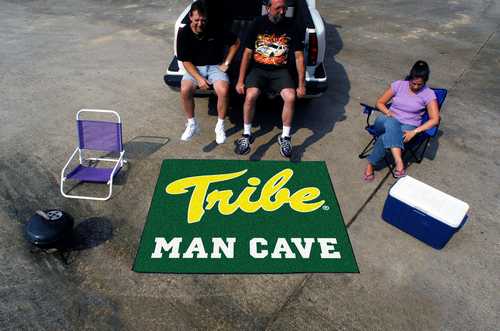 College of William & Mary Tribe Man Cave Tailgater Rug - Click Image to Close