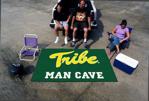 College of William & Mary Tribe Man Cave Ulti-Mat Rug - Click Image to Close