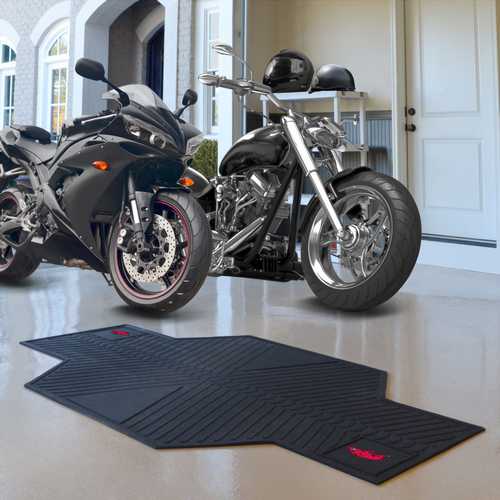 University of Arkansas Razorbacks Motorcycle Mat - Click Image to Close