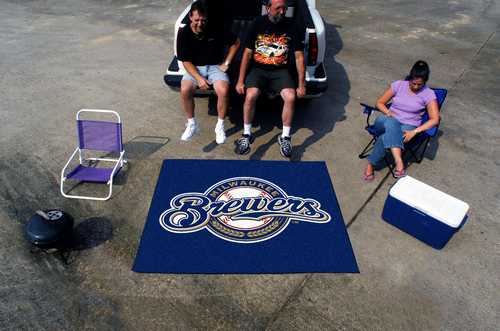 Milwaukee Brewers Tailgater Rug - Click Image to Close