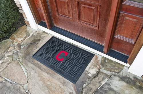 Cleveland Indians Medallion Door Mat - Click Image to Close