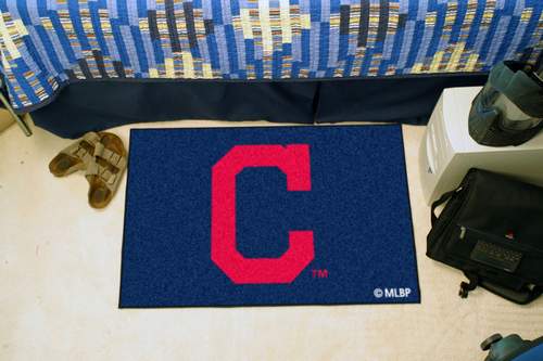Cleveland Indians Starter Rug - C Logo - Click Image to Close