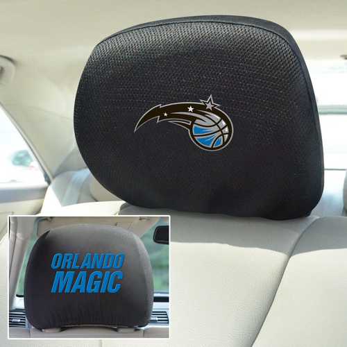 Orlando Magic 2-Sided Headrest Covers - Set of 2 - Click Image to Close