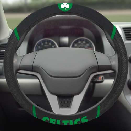 Boston Celtics Steering Wheel Cover - Click Image to Close