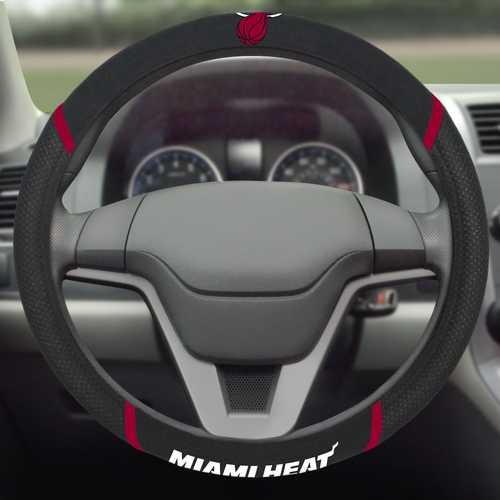 Miami Heat Steering Wheel Cover - Click Image to Close
