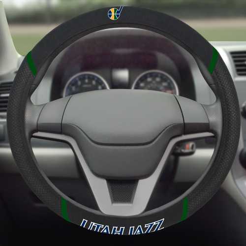 Utah Jazz Steering Wheel Cover - Click Image to Close