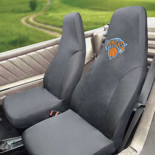 New York Knicks Embroidered Seat Cover - Click Image to Close