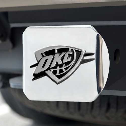 Oklahoma City Thunder Class III Hitch Cover - Click Image to Close