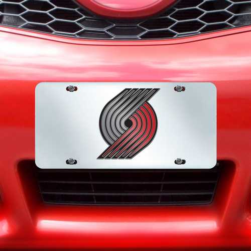 Portland Trail Blazers Inlaid License Plate - Click Image to Close