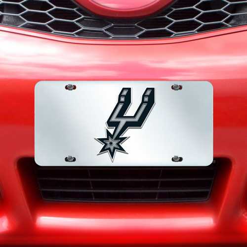 San Antonio Spurs Inlaid License Plate - Click Image to Close