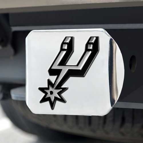 San Antonio Spurs Class III Hitch Cover - Click Image to Close