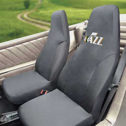 Utah Jazz Embroidered Seat Cover - Click Image to Close