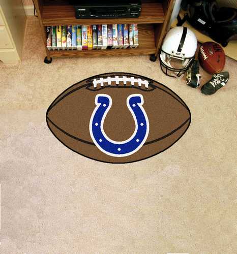 Indianapolis Colts Football Rug - Click Image to Close