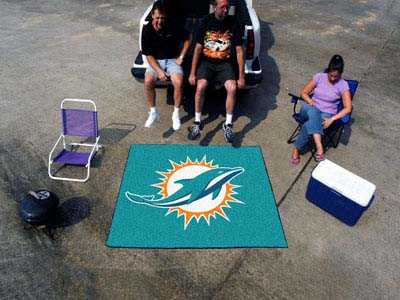 Miami Dolphins Tailgater Rug - Click Image to Close