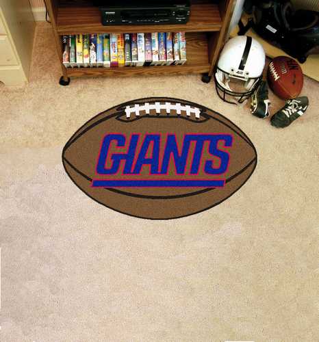 New York Giants Football Rug - Click Image to Close