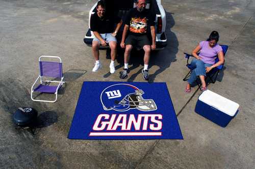 New York Giants Tailgater Rug - Click Image to Close