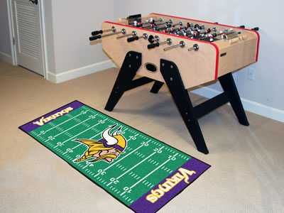 Minnesota Vikings Football Field Runner - Click Image to Close