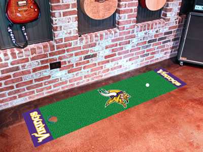 Minnesota Vikings Putting Green Mat - Click Image to Close