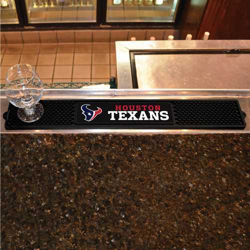 Houston Texans Drink/Bar Mat - Click Image to Close