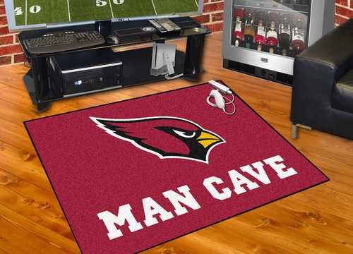 Arizona Cardinals All-Star Man Cave Rug - Click Image to Close