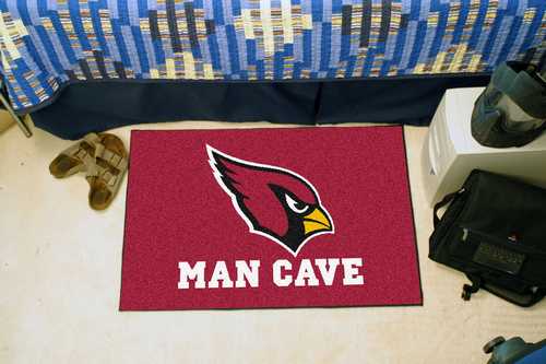 Arizona Cardinals Man Cave Starter Rug - Click Image to Close
