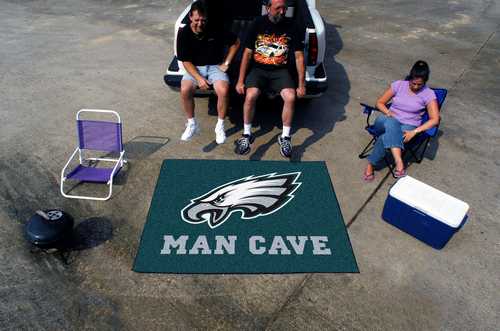 Philadelphia Eagles Man Cave Tailgater Rug - Click Image to Close