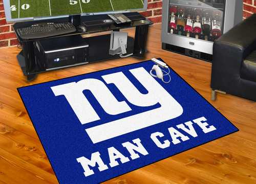 New York Giants All-Star Man Cave Rug - Click Image to Close