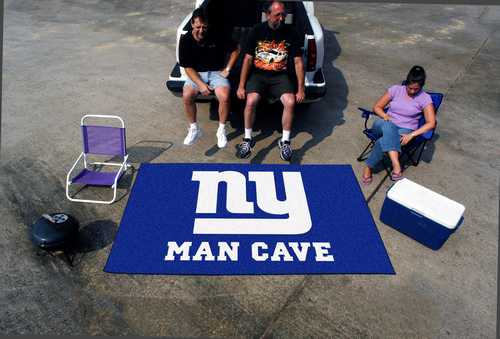 New York Giants Man Cave Ulti-Mat Rug - Click Image to Close