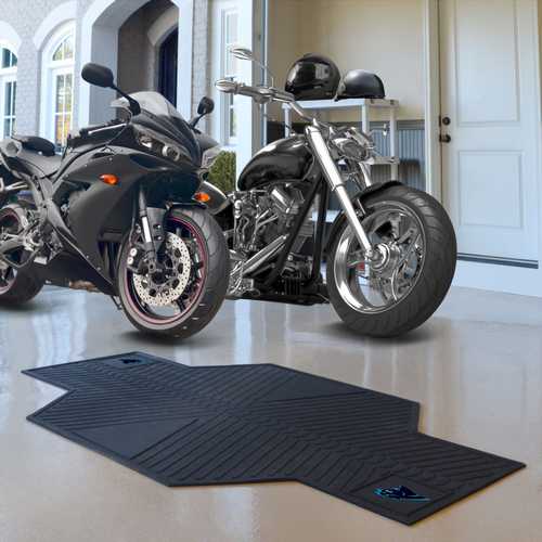 Carolina Panthers Motorcycle Mat - Click Image to Close