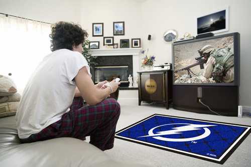 Tampa Bay Lightning 4x6 Rug - Click Image to Close