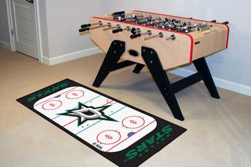 Dallas Stars Hockey Rink Runner - Click Image to Close