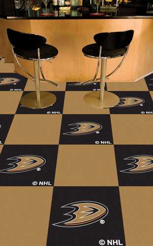 Anaheim Ducks Carpet Floor Tiles - Click Image to Close