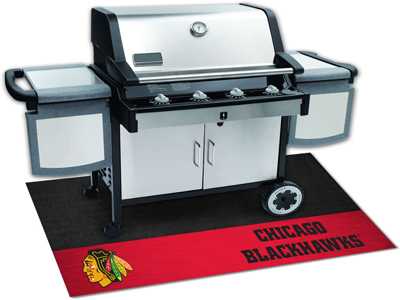Chicago Blackhawks Grill Mat - Click Image to Close