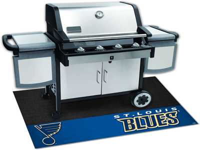 St. Louis Blues Grill Mat - Click Image to Close