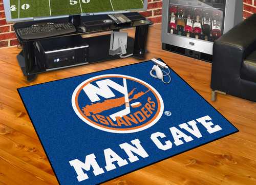 New York Islanders All-Star Man Cave Rug - Click Image to Close