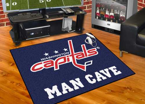 Washington Capitals All-Star Man Cave Rug - Click Image to Close