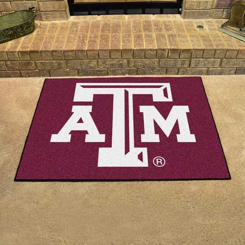 Texas A&M University Aggies All-Star Rug - Click Image to Close