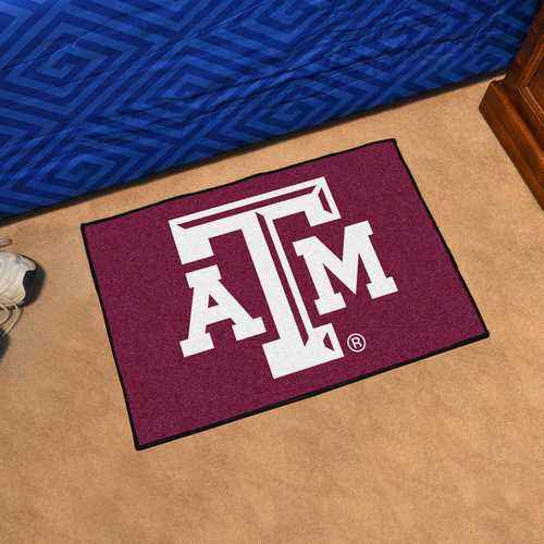 Texas A&M University Aggies Starter Rug - Click Image to Close