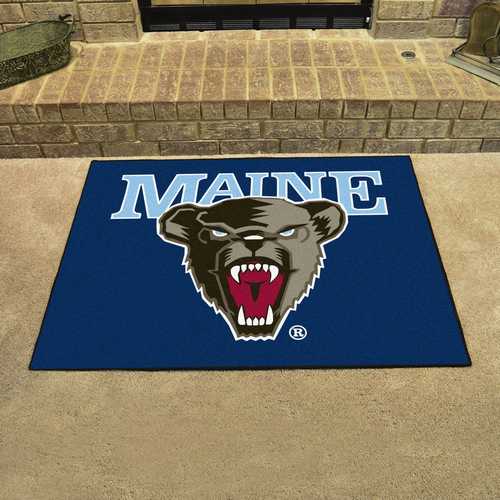 University of Maine Black Bears All-Star Rug - Click Image to Close