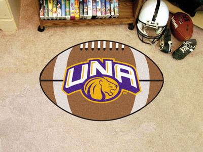 University of North Alabama Lions Football Rug - Click Image to Close