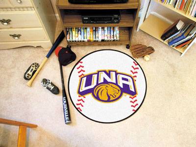 University of North Alabama Lions Baseball Rug - Click Image to Close