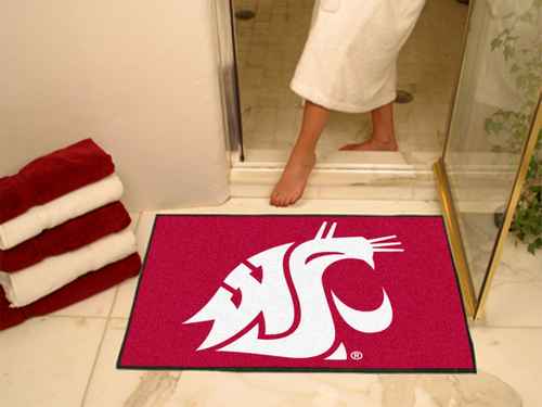 Washington State University Cougars All-Star Rug - Click Image to Close