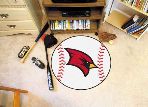 Saginaw Valley State University Cardinals Baseball Rug - Click Image to Close