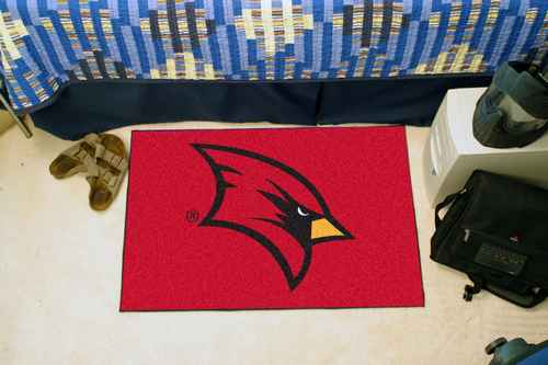 Saginaw Valley State University Cardinals Starter Rug - Click Image to Close